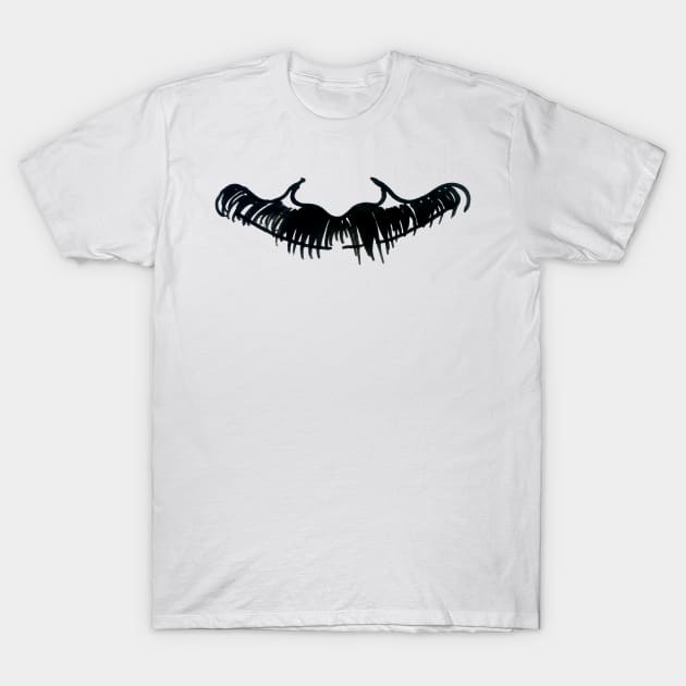 smiling mustache T-Shirt by pechane